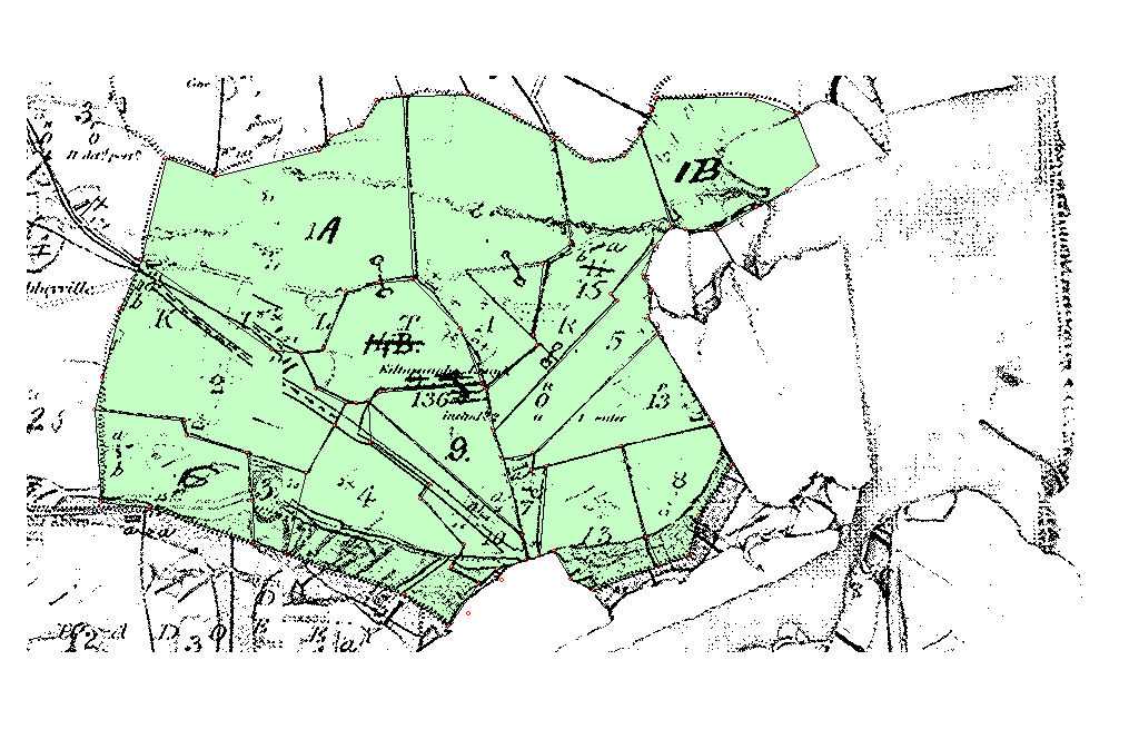 Map of Kiltarnet from Valuation Office